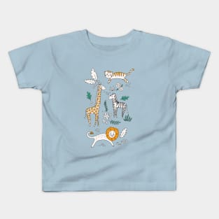 Safari Doodle Kids T-Shirt